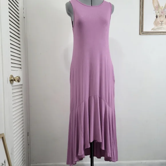 BOMBOM Purple Maxi Dress Size Small